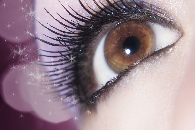 lange Wimpern mit evoeye Wimpernserum
